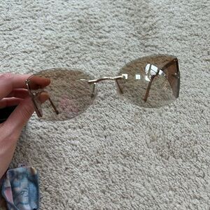 Vintage Fendi Romantic Rose Sunglasses 130